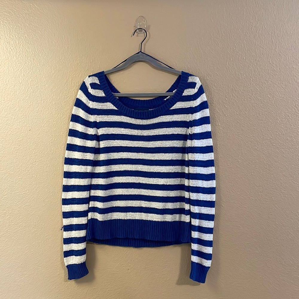 Striped Knit American Eagle Sweater